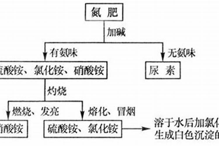 鉴别钾肥和氮肥的方法？